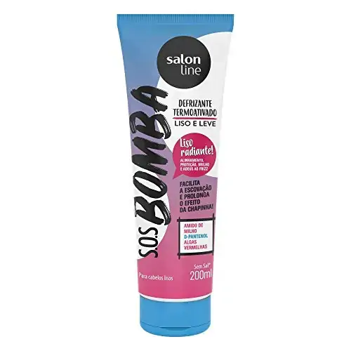 Creme Defrizante Salon Line 200g Bomba Leve Unit