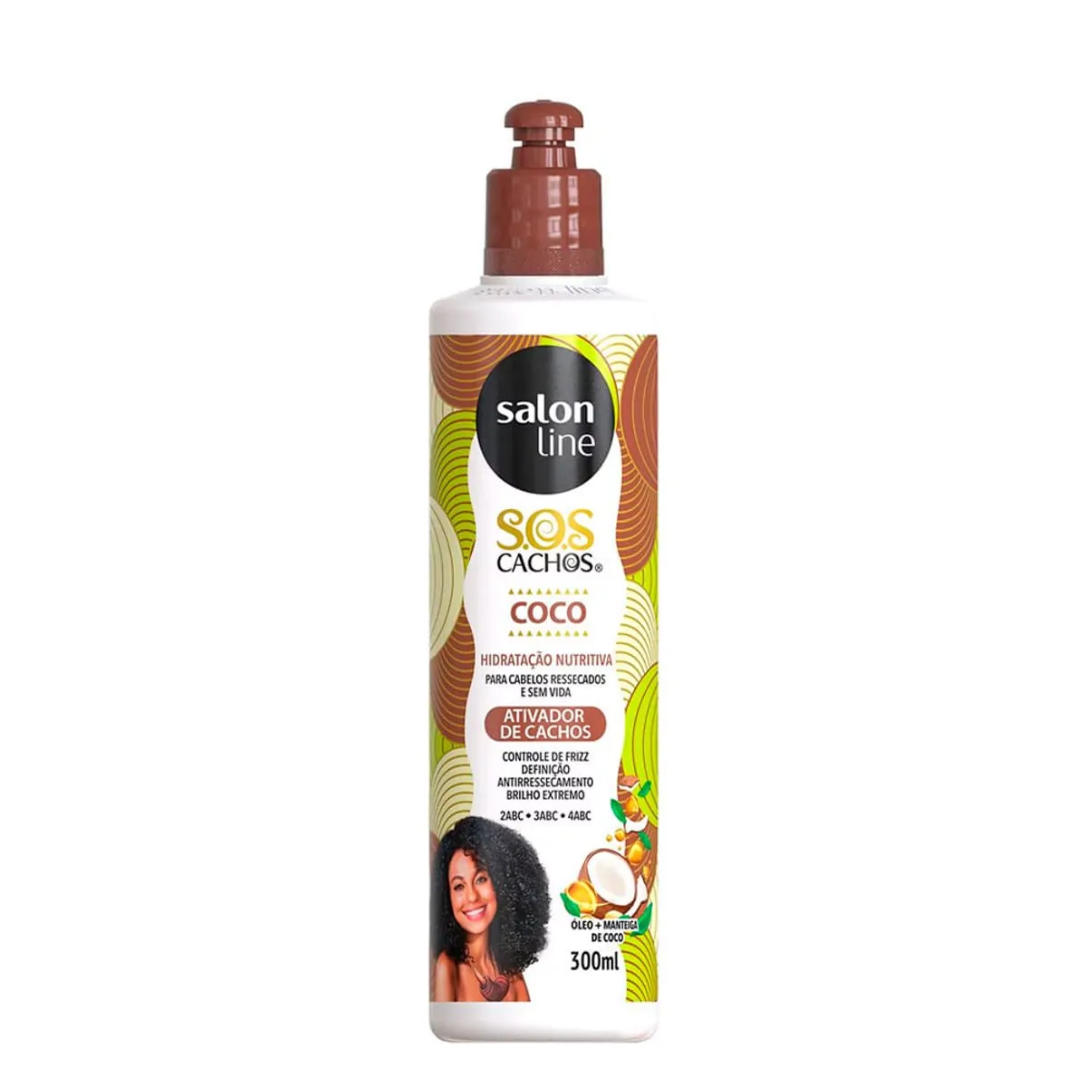 Ativador de Cachos SOS Cachos Coco Tratamento Profundo 300ml