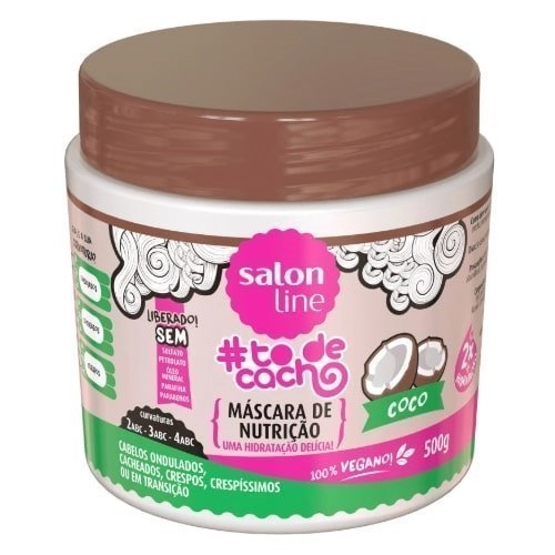 Máscara de Nutrição #todecacho Coco Salon Line 500g