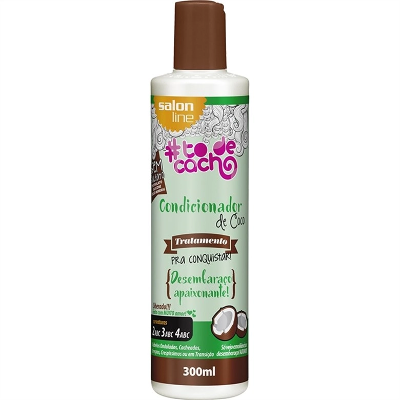 Condicionador #todecacho Coco Salon Line 300ml