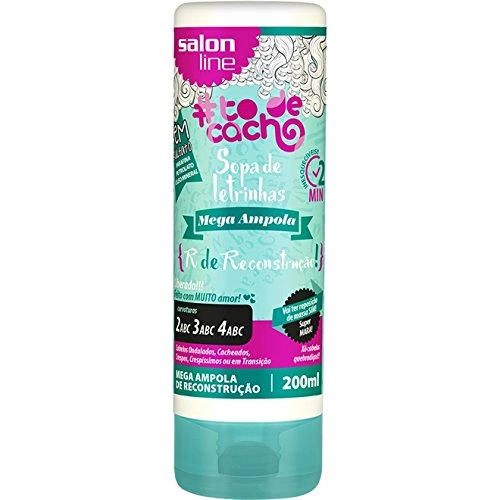 Ampola Tratamento Salon Line 200ml Sopa De Letrinhas R Todecacho Unit
