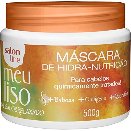 Mascara Meu Liso Alisado Relaxado 500gr