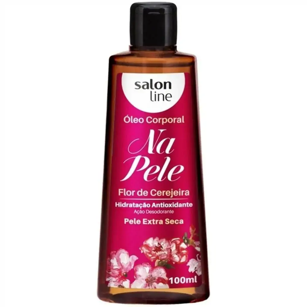 Salon Line Na Pele Oleo Corp 100ml Flor De Cerejeira