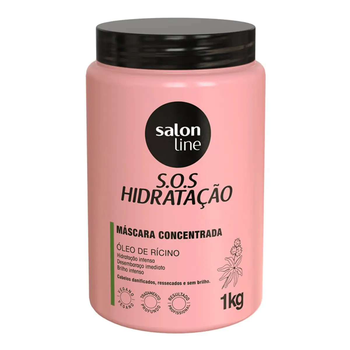 Máscara S.O.S Hidratação Turbinada Salon Line 1kg