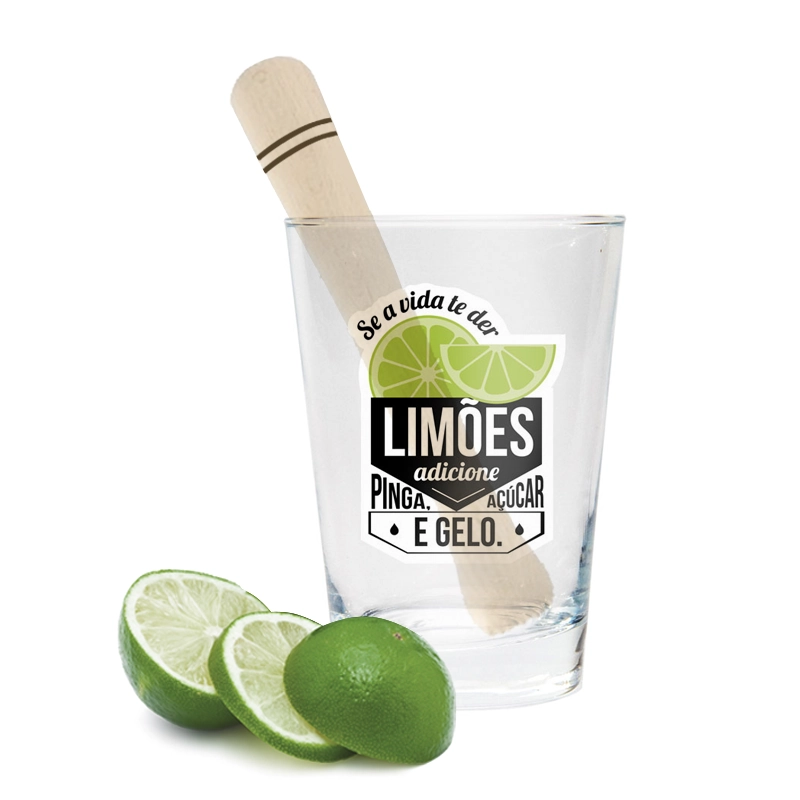 Copo Caipirinha Kathavento 310ml Limoes