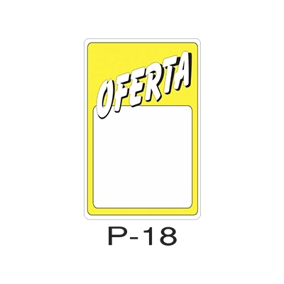 Placa Oferta G 20x30cm P18 Ja