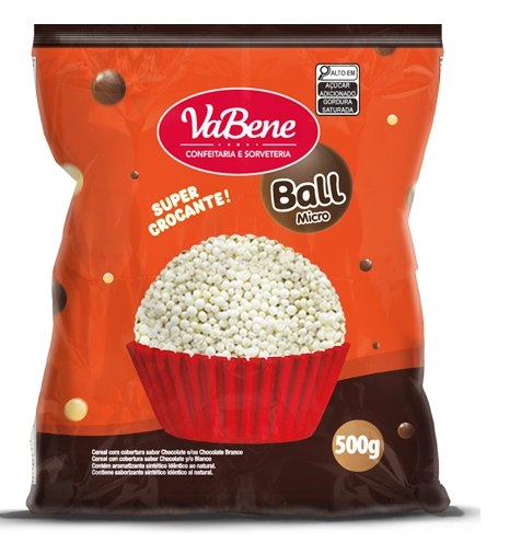 Cereal Micro Cob Choc Branco 500g