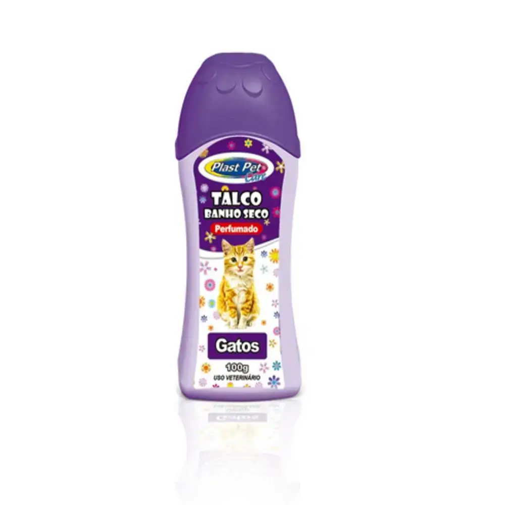 Talco Gatos 100g Plast Pet