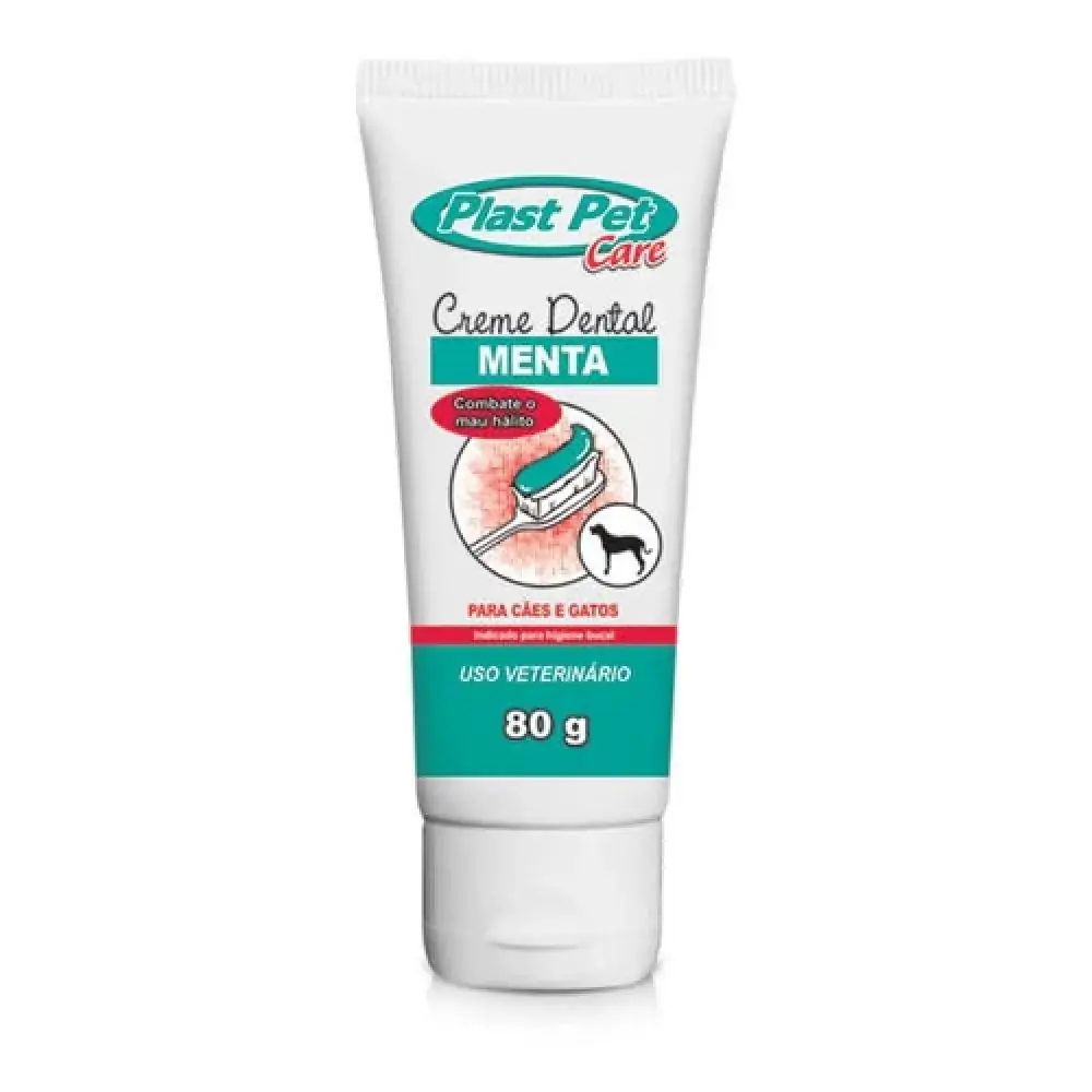 Plas Pet Care Gel Dental Menta 80gr Vet.