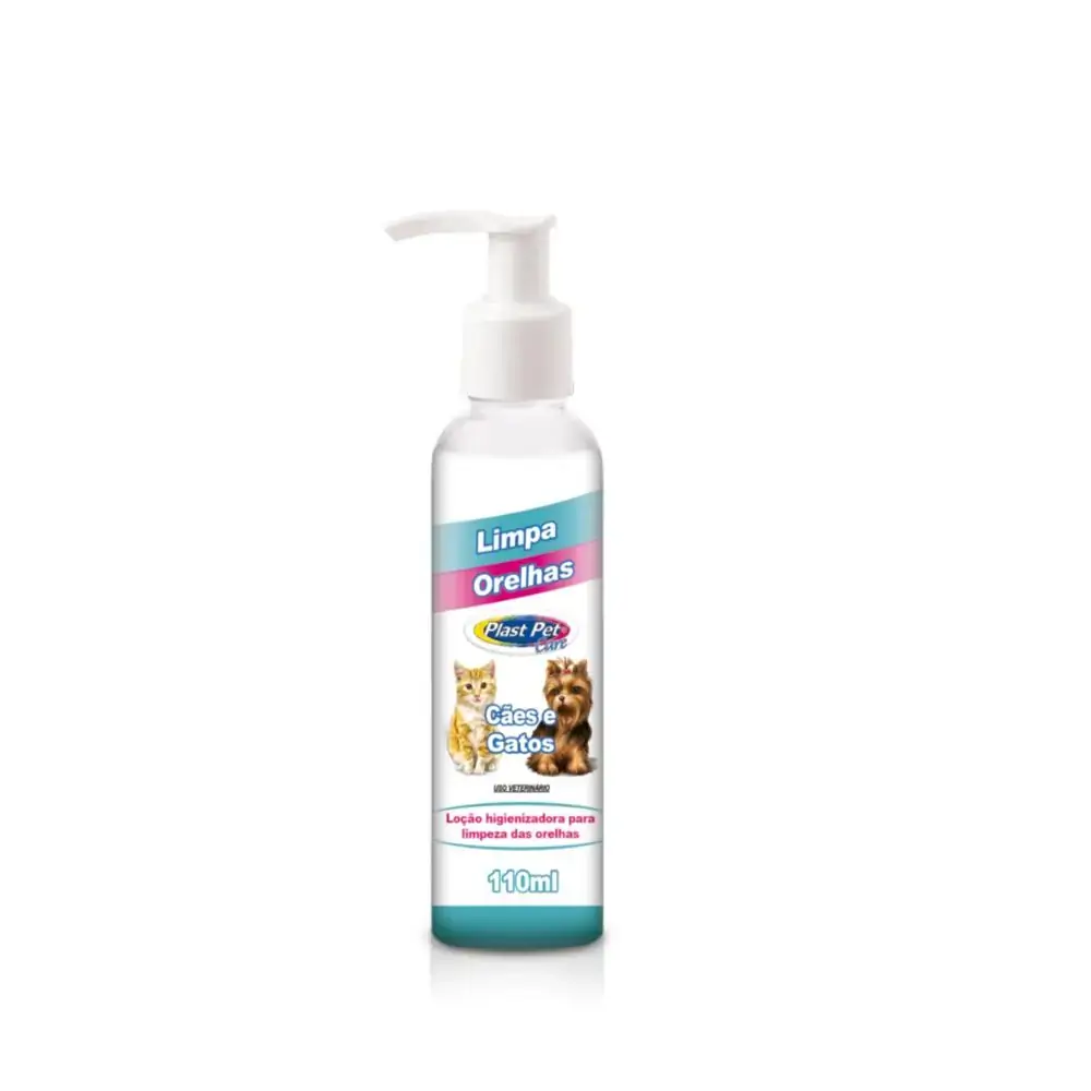 Limpa Orelhas Plast Pet 110ml