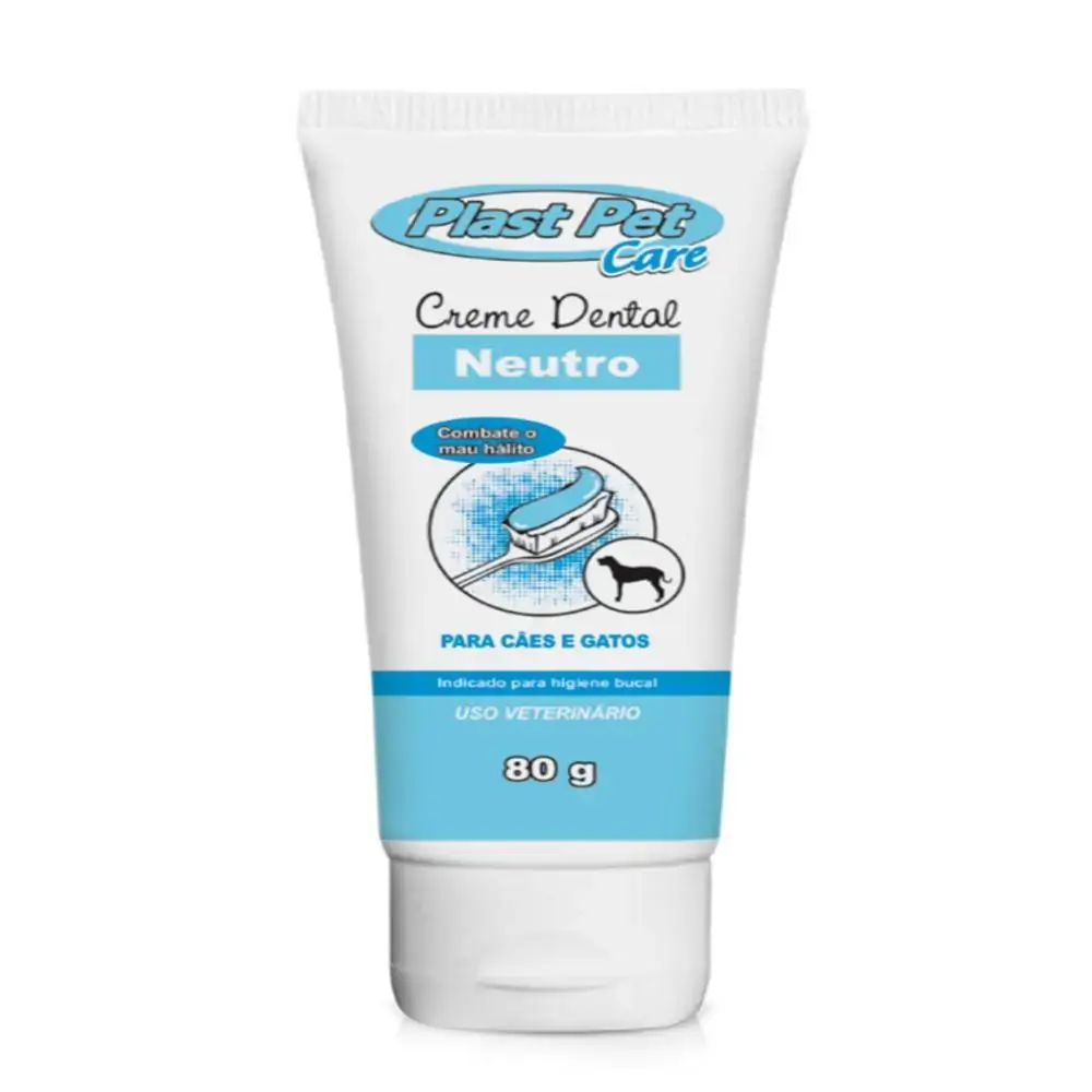 Plas Pet Care Gel Dental Neutro 80gr Vet.