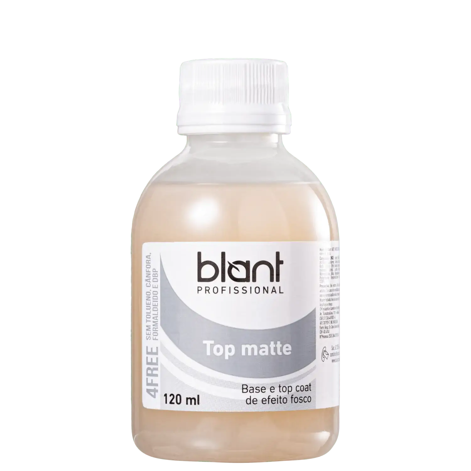 Esmalte Blant Top Matte 4free 120ml