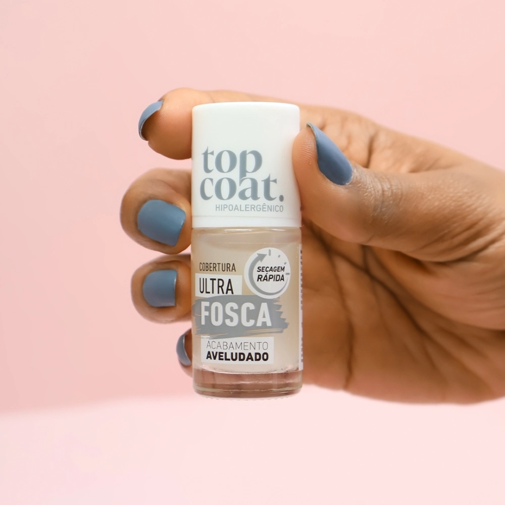 Esmalte Efeito Fosco 8,5ml Top Coat Blant