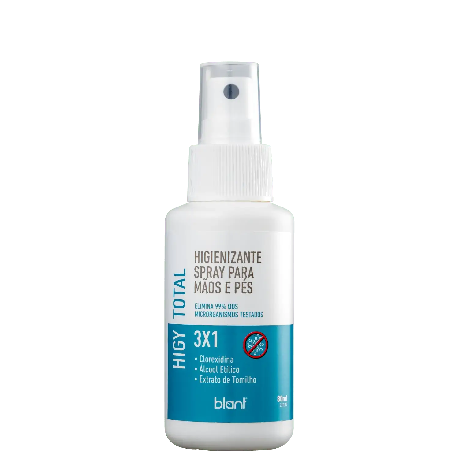Higienizante Spray 3x1 80ml Higy Total