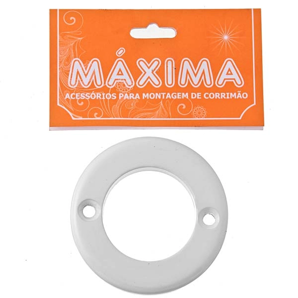 Terminal para Corrimão em Alumínio Branco Unefix