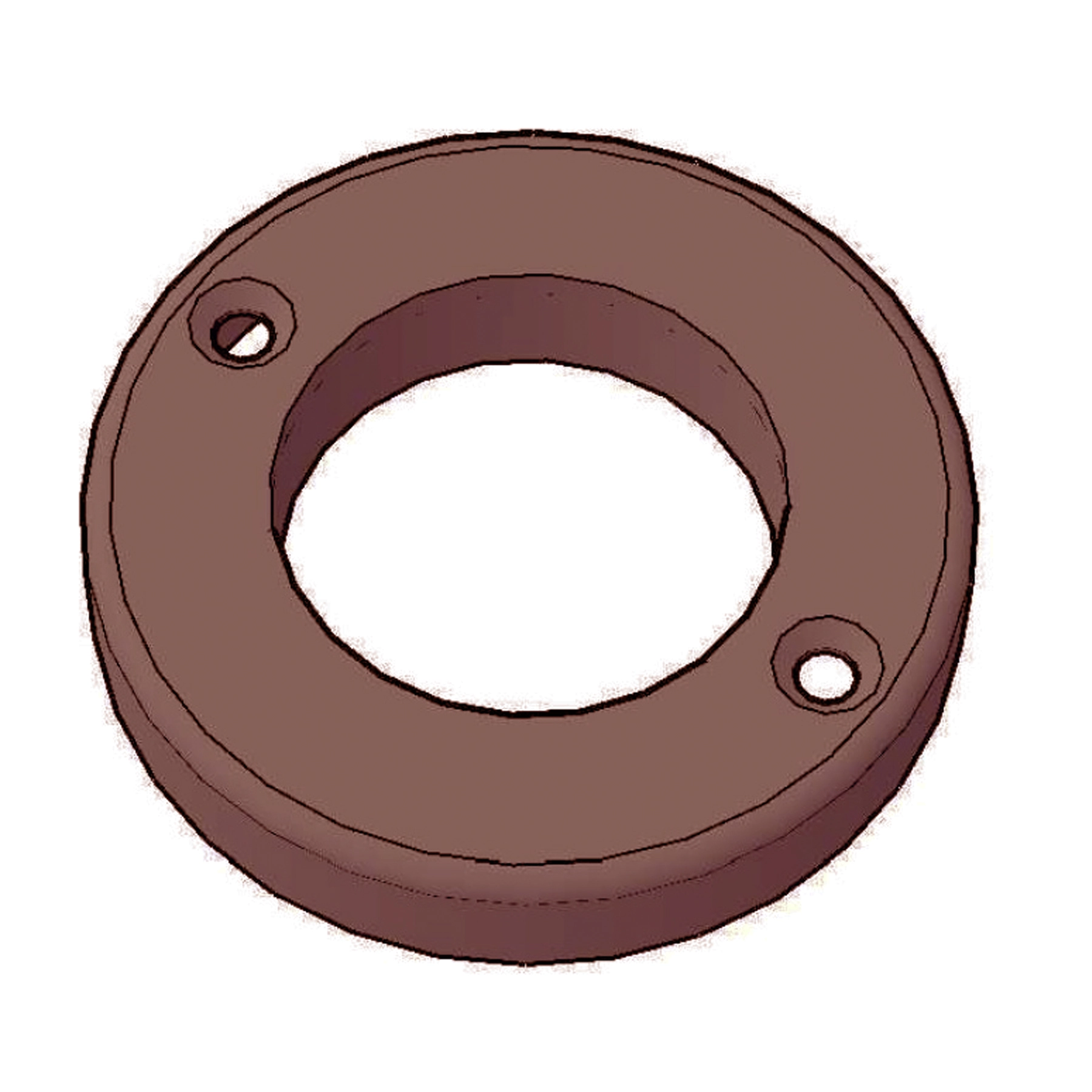 Terminal para Corrimão em Alumínio Bronze Unefix