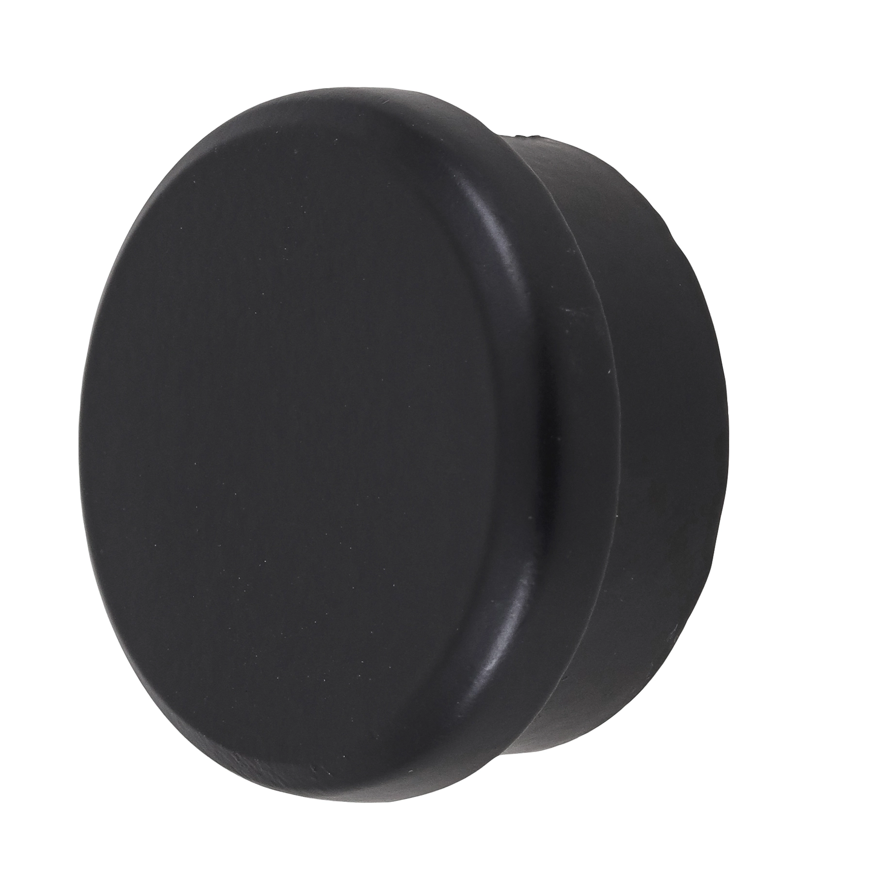 Tampa para Corrimão Tubular em Alumínio Preto Fosco 2x3,8x3cm Settis