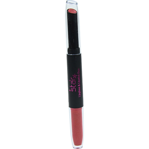 Duo Lip Gloss E Batom Star Cosméticos Too Red