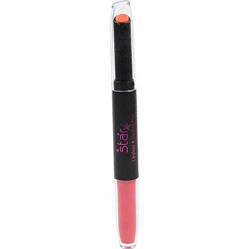 Duo Lip Gloss E Batom Star Cosméticos Orange Duo