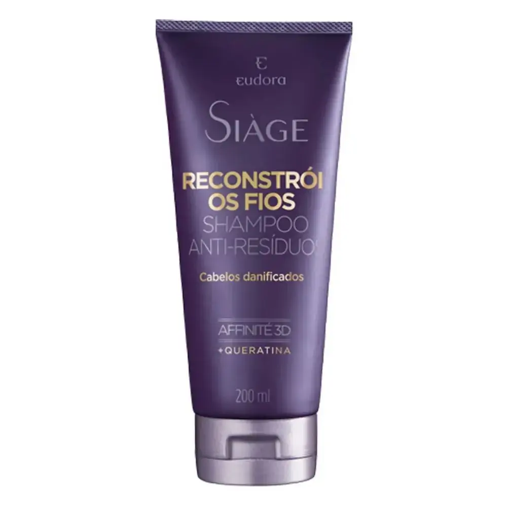 Kb Sh Ed Siage Anti Residuos Reconstroi Os Fios 250ml
