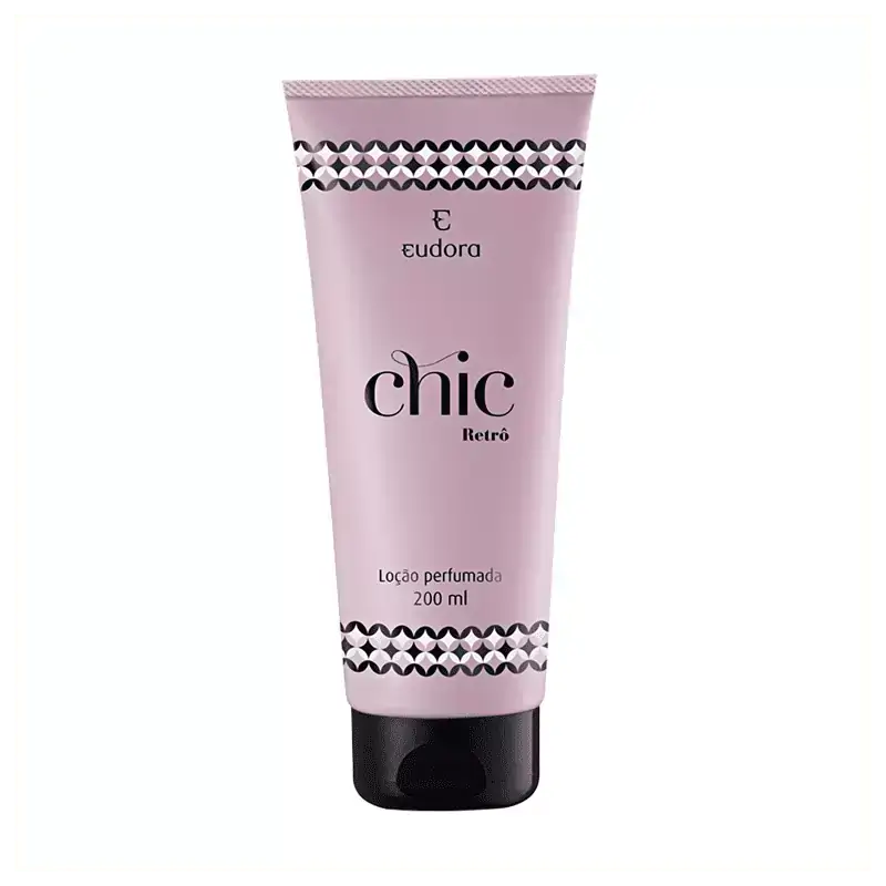 Loção Hidratante Desodorante Corporal Chic Retrô 200ml
