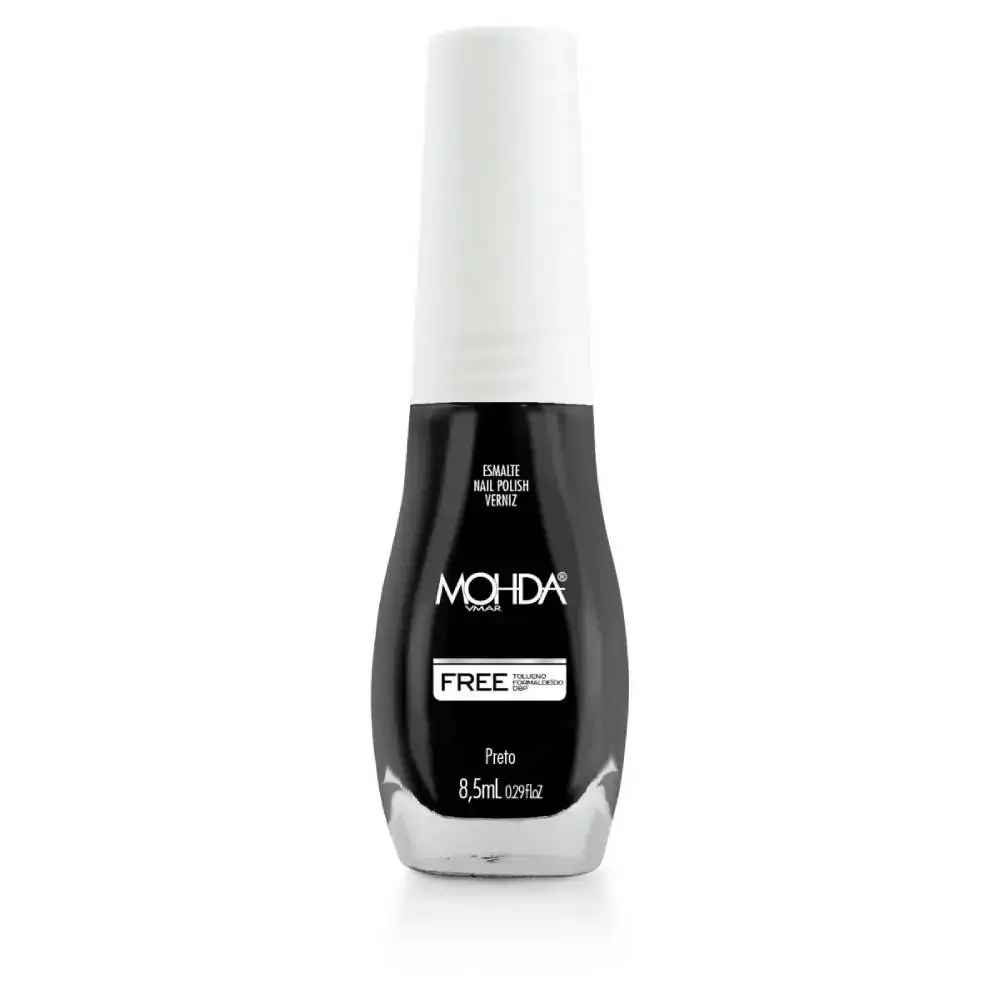 Esmalte Mohda Preto Free 8,5ml