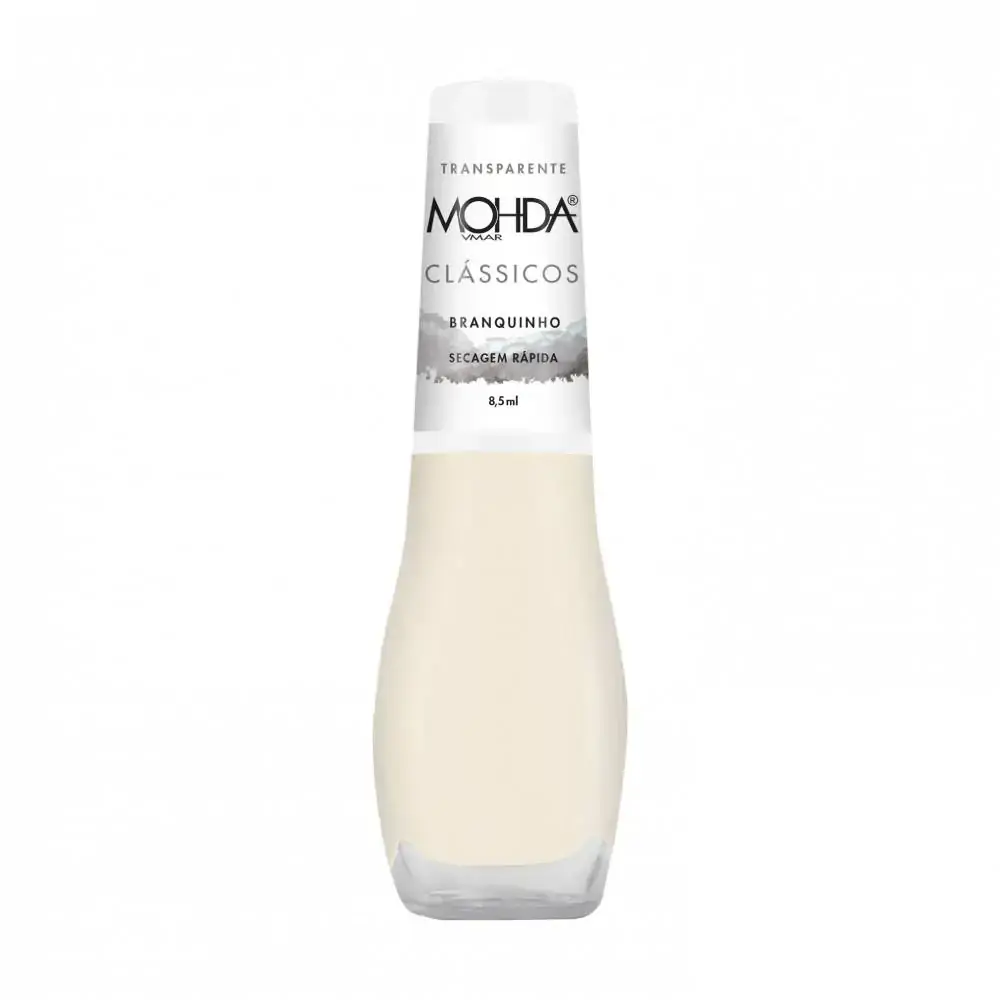Esmalte Mohda Branquinho Luz 8,5ml