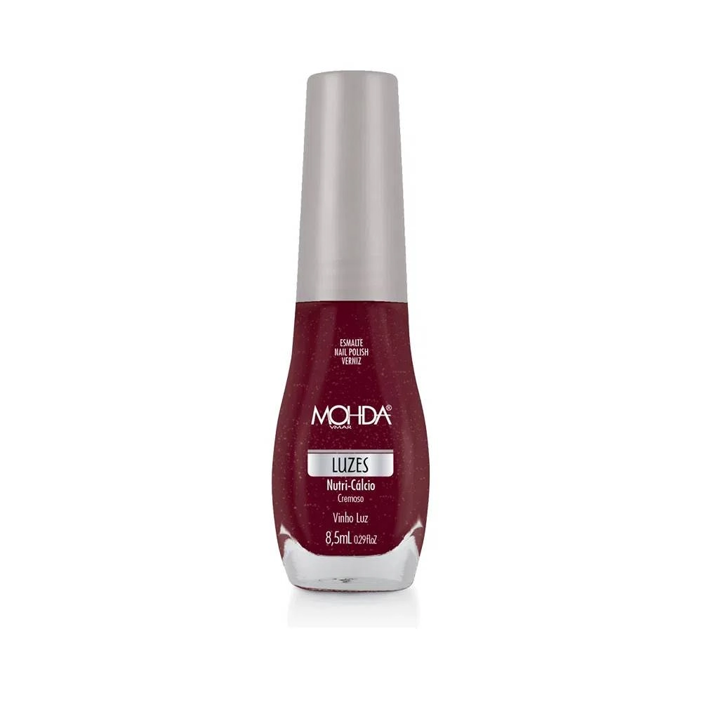 Esmalte Mohda Vinho Luz 8,5ml