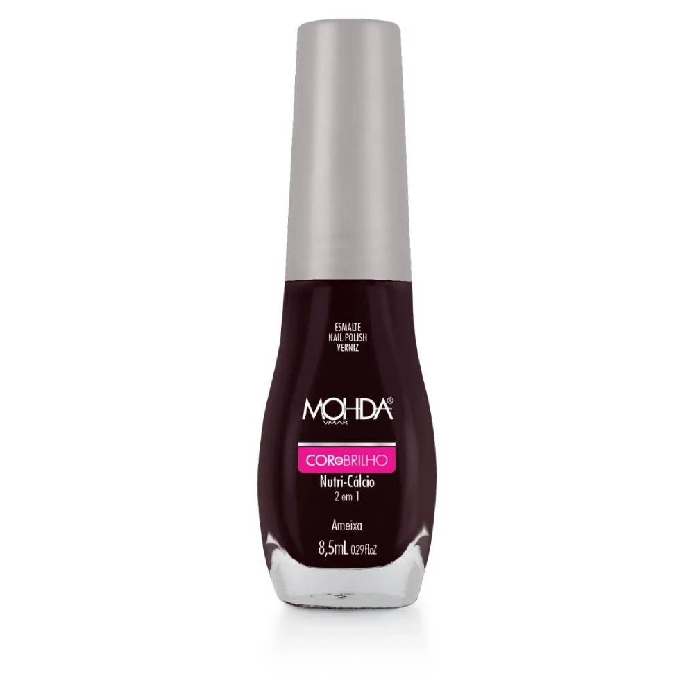 Esmalte Mohda Cor E Brilho Ameixa 8,5ml