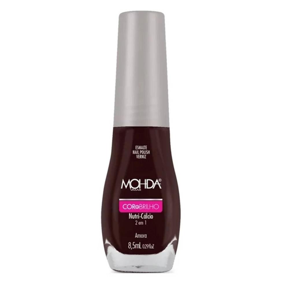 Esmalte Mohda Cor E Brilho Amora 8,5ml