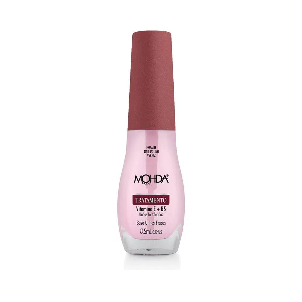 Esmalte Mohda Base Unhas Fracas Tr 8,5ml