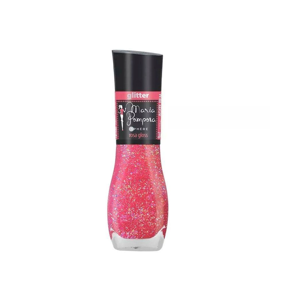 Esm.maria Pomposa Glitter Rosa Gloss