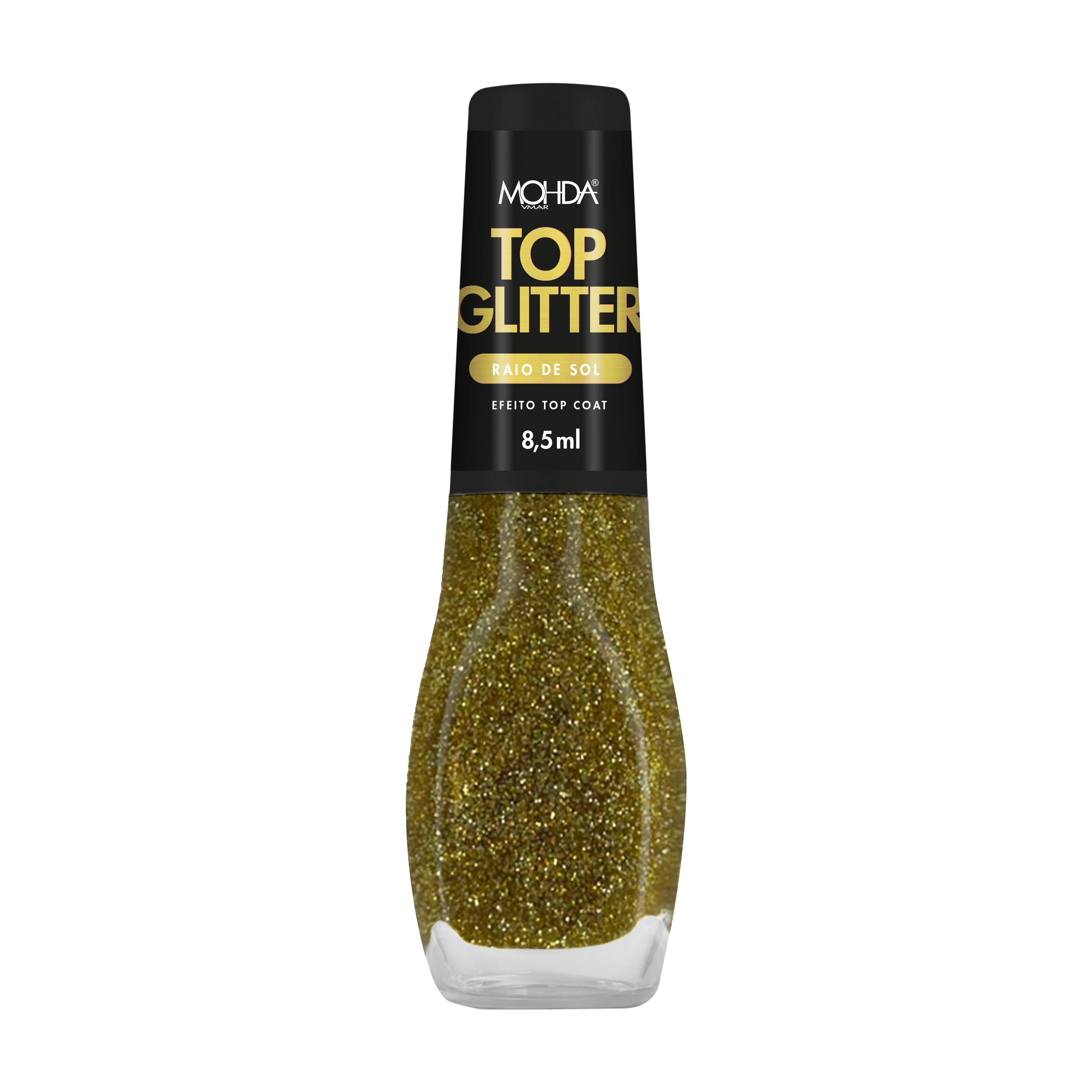 Esmaltes Mohda Gt Top Glitter Raio De Sol 8,5ml