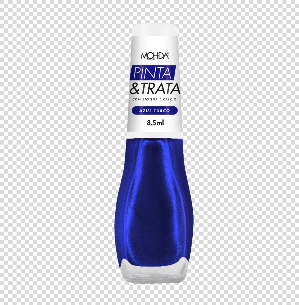 Esmaltes Mohda Cr Pinta E Trata Azul Turco 8,5ml