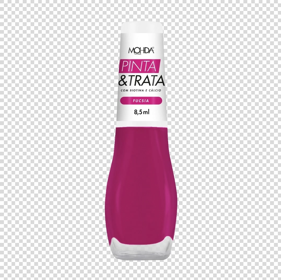 Esmaltes Mohda Cr Pinta E Trata Fucsia 8,5ml