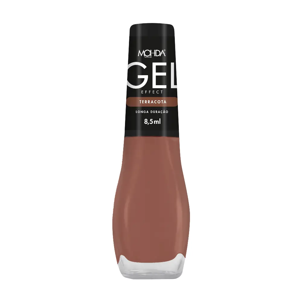 Esmalte Mohda Cr Efeito Gel Terracota 8,5ml