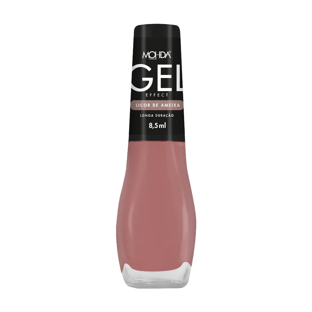 Esmalte Mohda Cr Efeito Gel Licor De Ameixa 8,5ml