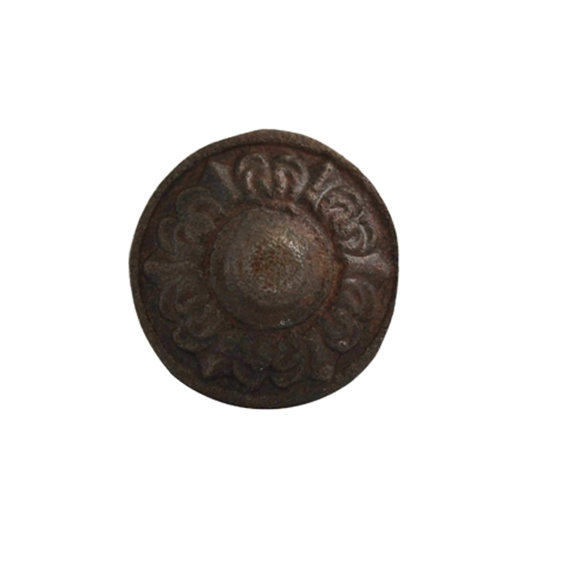 Puxador para Móveis Sobrepor Ferro Fundido 30mm Natural 1 peça