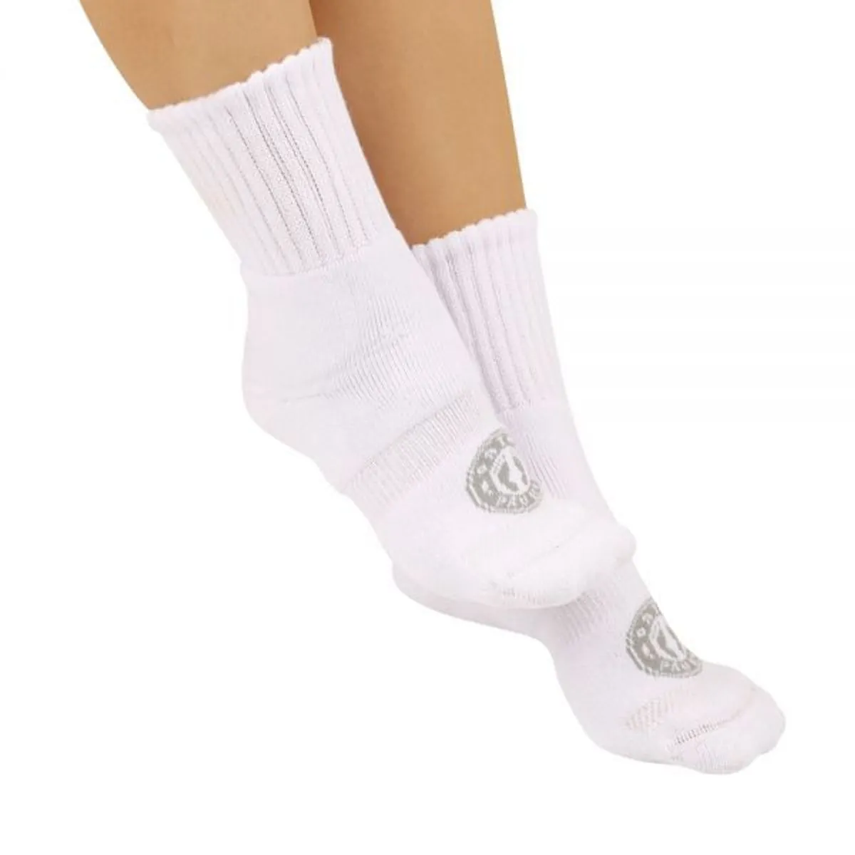 SG715 - Meia ortopédica para proteção pró diabetic - Cor: Branco Tam: M