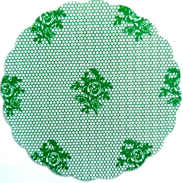 Fundo Forma Brigadeiro Verde N 7 C/