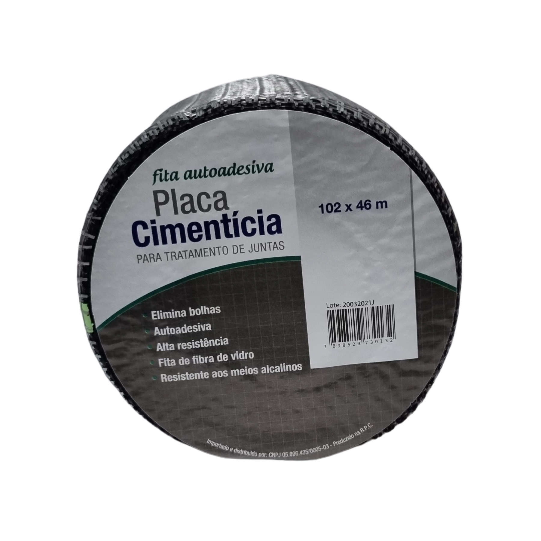 Fita Telada Waltape Cimentícia 12,5mm 46M Walsyva