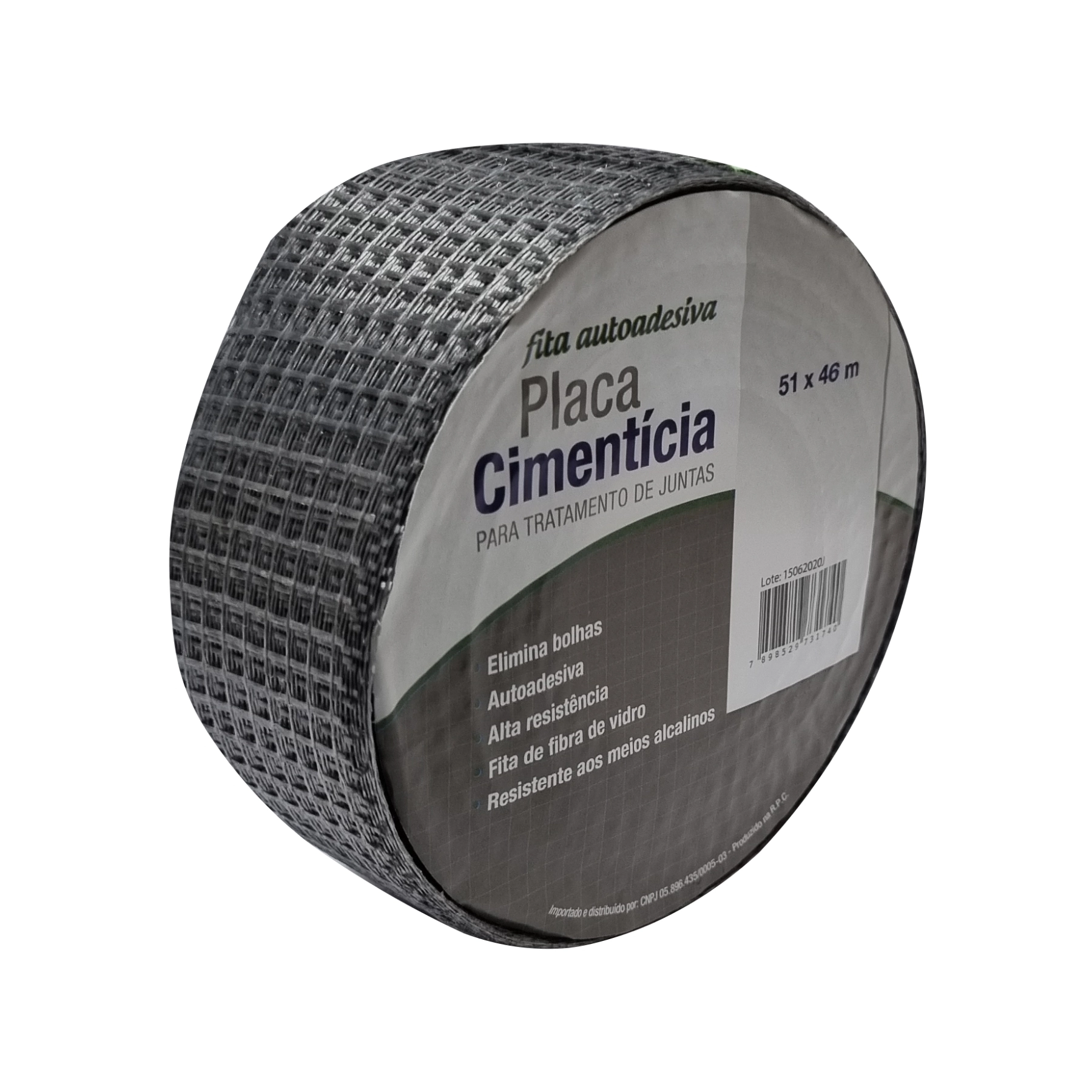 Fita Telada Waltape Cimentícia 12,5mm 46M Walsyva