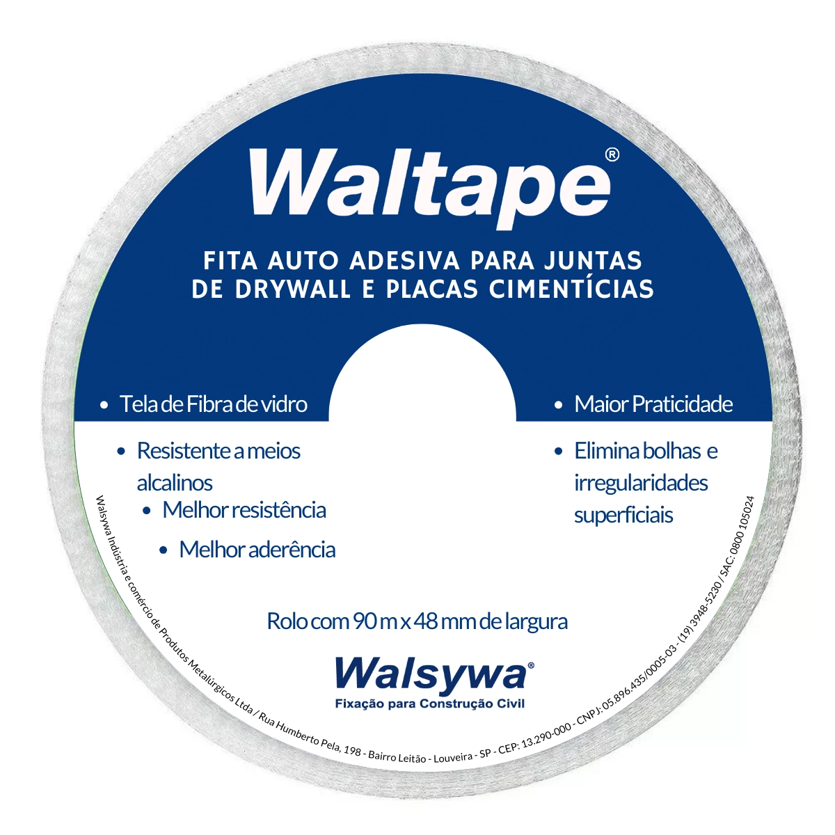 Fita Telada Waltape 14mm 90M Walsyva