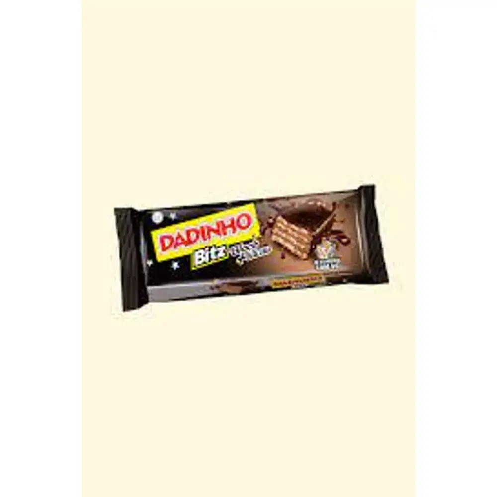 Wafer Black Cacau Dadinho Bitz Pacote 105g
