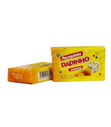 Doce Pacoca Rolha Dadinho 15g Unidade