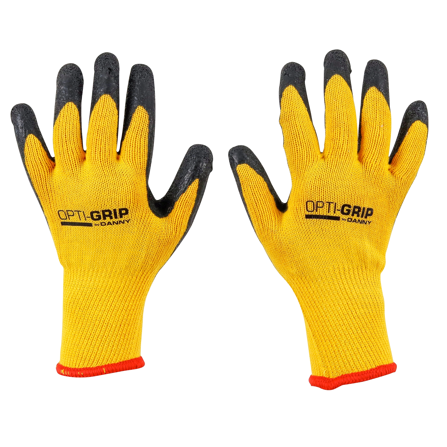 Luva Algodão e Látex para Proteção Térmica e Mecânica com CA Pequeno OPTI-GRIP Danny