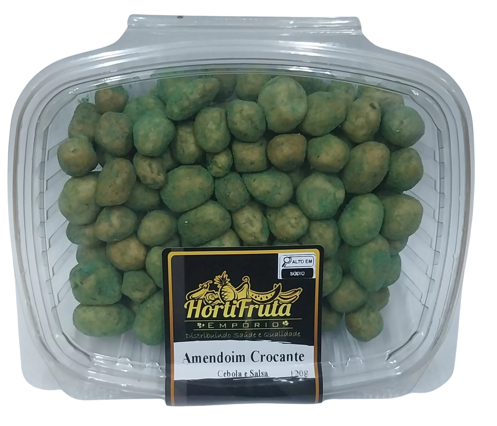 Amendoim Hortifruta 120g Crocante Cebola E Salsa