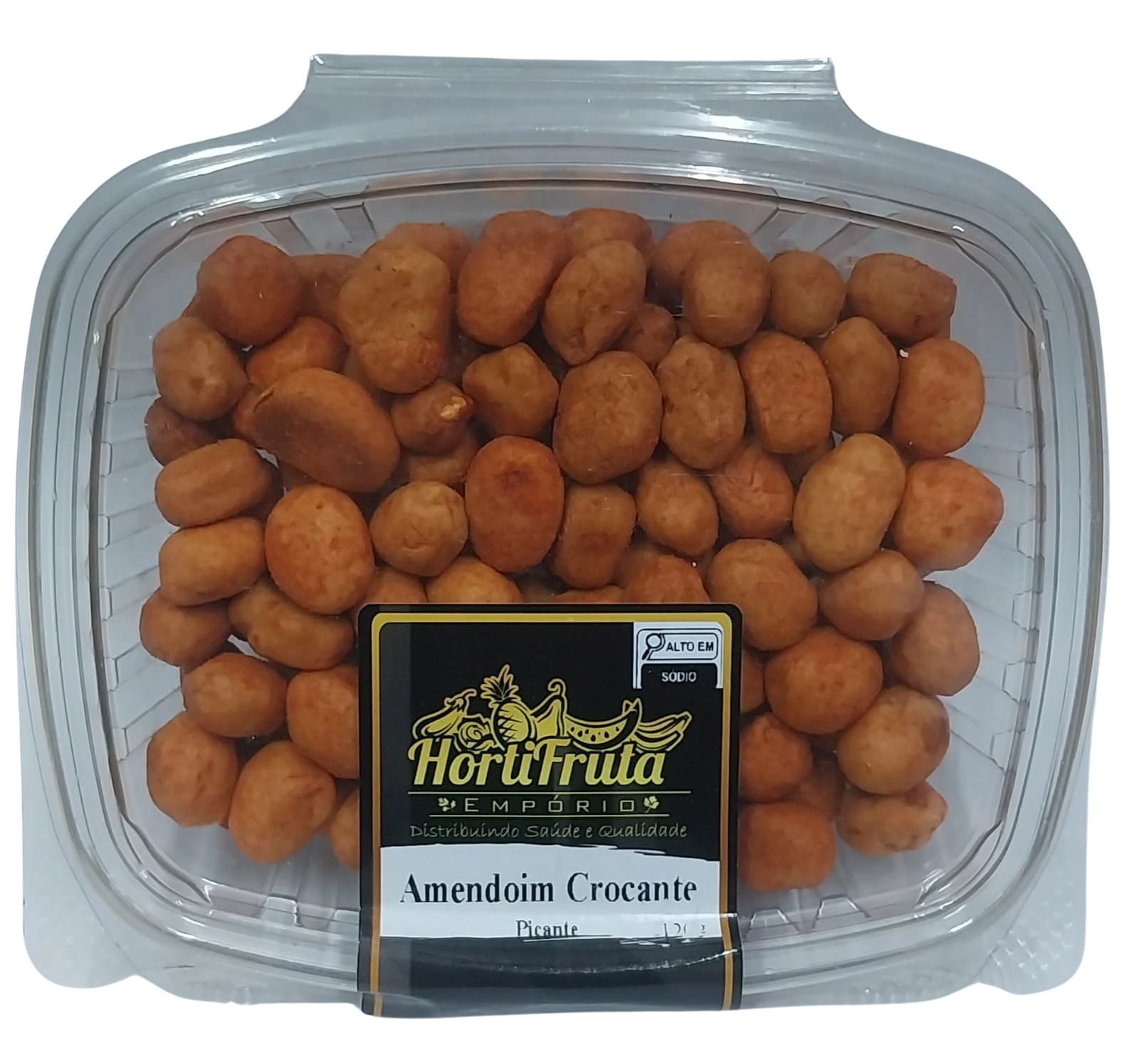 Amendoim Crocante Hortifruta 120g Picante