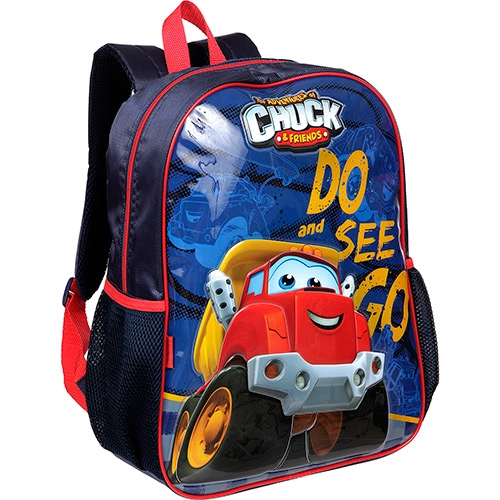 Mochila De Costas Grande Chuck And Friends Race On Pacific