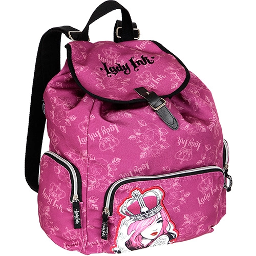 Mochila De Costas Lady Ink Queen Pacific